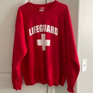 Officially Licensed Lifeguard crewneck
